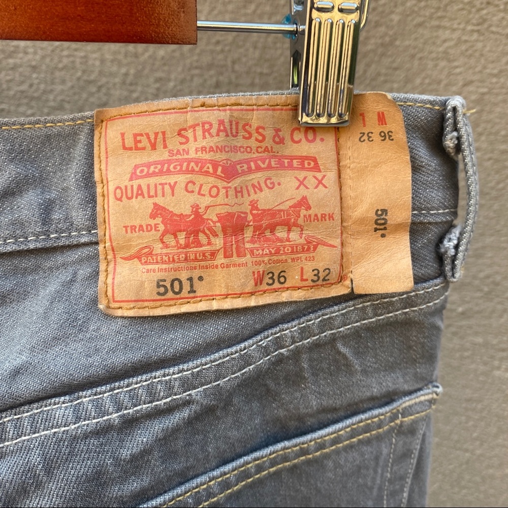 Vintage Men’s Sized LEVI’S jeans 36/32